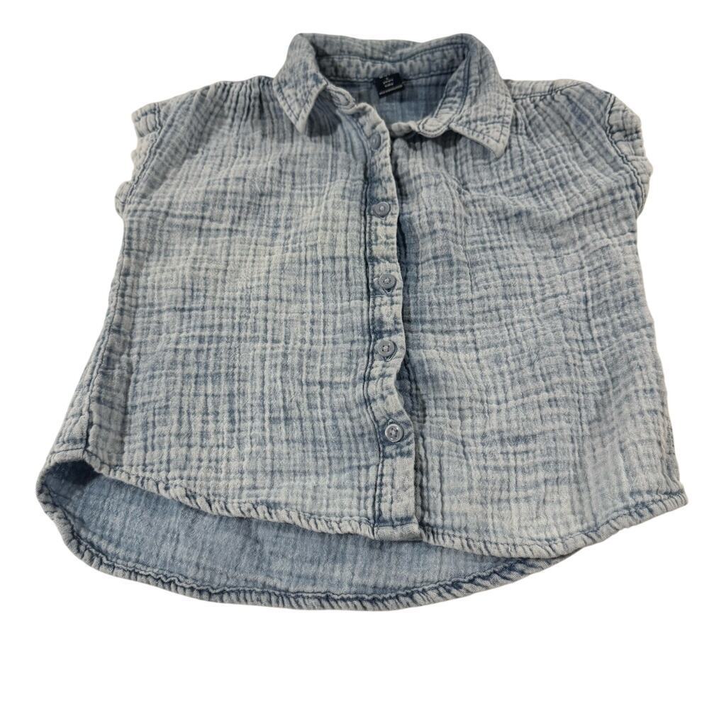 Gap Toddler Unisex 5T Button Up Shirt 100% Cotton